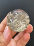 Natural Phantom Quartz Crystal Sphere for Desk & Home Decoration